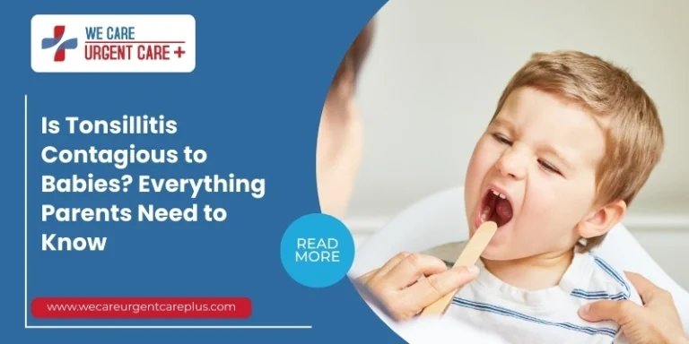 Tonsillitis Contagious to Babies